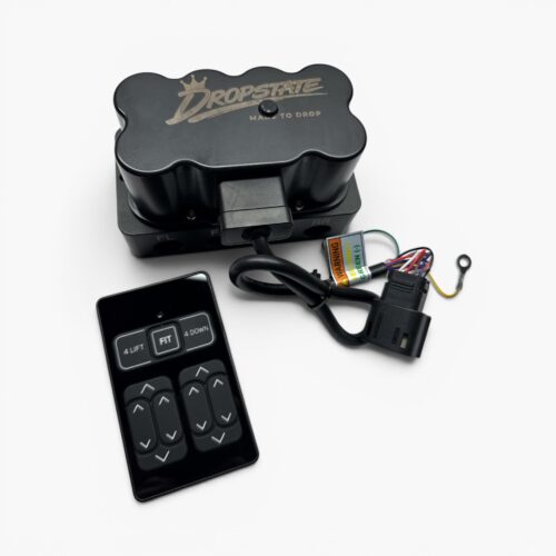 Dropstate 4-vägs ventilblock, luftfjädring ventilblock, air suspension valve block, 4-way valve block air ride, trådlös dosa luftfjädring, air ride wireless controller, Dropstate air suspension system, ventilblock luftfjädring kit, air suspension control system 4 way, air ride valve manifold, luftfjädring styrsystem trådlöst, air suspension wireless remote control, ventilblock med fjärrkontroll, air ride management system, Dropstate ventilblock 4-vägs, styrsystem