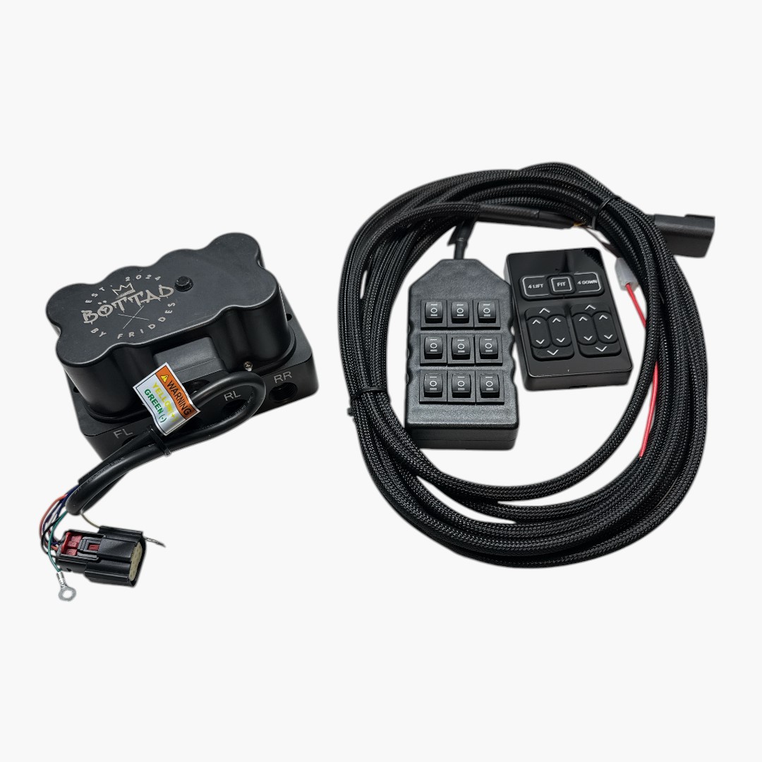 trådlöst ventilblock , ventilblock luftfjädring, ventilblock airride , air ride, luftfjärdring, billig luftfjädring, billigt air ride, böttad