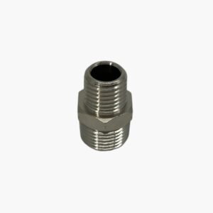 Dubbelnippel, Dubbelnippel 1/4"-3/8", Dubbelnippel tryckluft, Dubbelnippel NPT-gänga, hög kvalitet, sexkantnippel