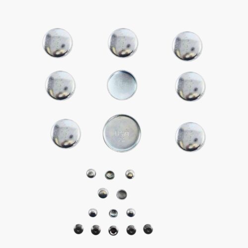 Chevrolet frostpluggar, Enginetech PK1, Small Block fryspluggar, GM V8 motorrenovering, Chevy Small Block kit, 283 327 350 CID frostpluggar, GM reservdelar, klassisk bilmotor, Chevrolet motoruppgradering, fryspluggsats Chevy, Chevrolet prestandadelar, motorservice GM, frostpluggar chevrolet, frostplugg chevrolet, frostplugg cheva.