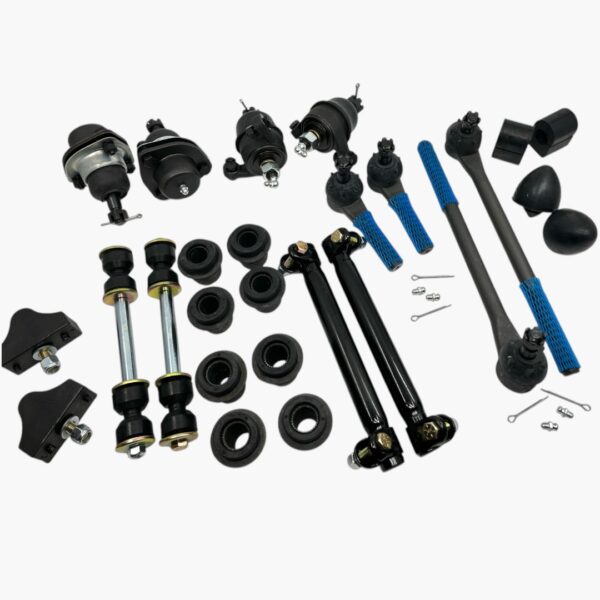 framvagnskit Chevrolet Impala 1958-1964, bussningar Chevrolet Impala 1958-1964, styrleder Chevrolet Impala 1958-1964, framvagnsdelar Chevrolet Impala, suspension kit Chevrolet Impala 1958-1964, polyuretanbussningar Impala 1958-1964, styrleder Impala 1958-1964, framvagnsrenovering Impala 1958-1964, övre bärarmsbussningar Impala, undre bärarmsbussningar Impala, krängningshämmarbussningar Impala 1958-1964, kompletta framvagnsdelar Impala, framvagnsrenoveringskit Chevrolet Impala, framvagnsbussningar Chevrolet Impala, länkarmar Chevrolet Impala 1958-1964, idler arm Chevrolet Impala, pitman arm Chevrolet Impala, spindelleder Impala 1958-1964, styrstagensändar Impala, framvagnsset Impala, chevy impala front suspension kit, classic chevy suspension parts, Impala 58-64 styrdelar, Impala 58-64 bussningar, Impala 58-64 framvagnskit