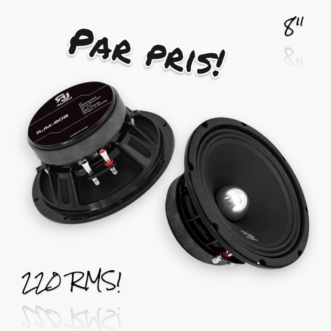 8 tums högtalare, 8" midbas, 8" mellanregister, SPL högtalare, SPL mid, car audio 8", 8 tum bredbandshögtalare, tävlingshögtalare bil, battle högtalare, 4 ohm högtalare, papperskon högtalare, Y35 magnet, 2 tums talespole, aluminiumkorg, högtalare med fasplugg, midrange högtalare bil, kraftig midbas, hög känslighet högtalare, 8 tums midrange, 8 tums SPL mid, 90-7100 Hz högtalare, högtalare utan diskant, car audio midbass, car audio midrange 8", jj audio, billiga högtalare