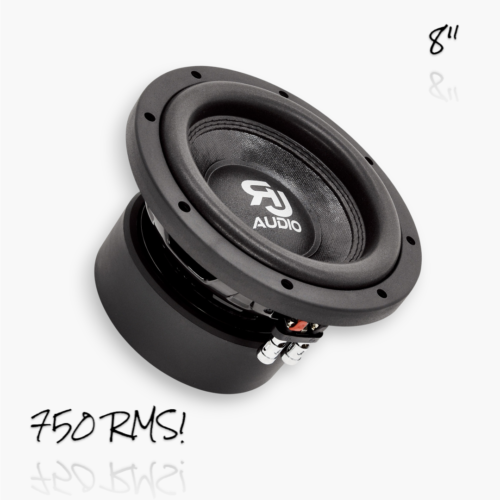 8 tums bas, 8" subwoofer, 750W RMS bas, dual 4 ohm bas, 8 tum SPL bas, kraftig bilbas, 2 tums talspole, rund koppartråd, SPL subwoofer 8", baslåda 15 liter, portad bas 8 tum, subwoofer med lång slaglängd, Xmax 13.5 mm, 8 tums bilbas, car audio subwoofer 8", high power 8" woofer, 8" sub SPL, djup bas 8 tum, 1500 watt max bas, mellanbas med tryck, lådförslag subwoofer 8", kompakta basar bil, SPL bilbas 8", tryck i liten låda, effektiv subwoofer 8", högtalare bilbas 8 tum, jj audio