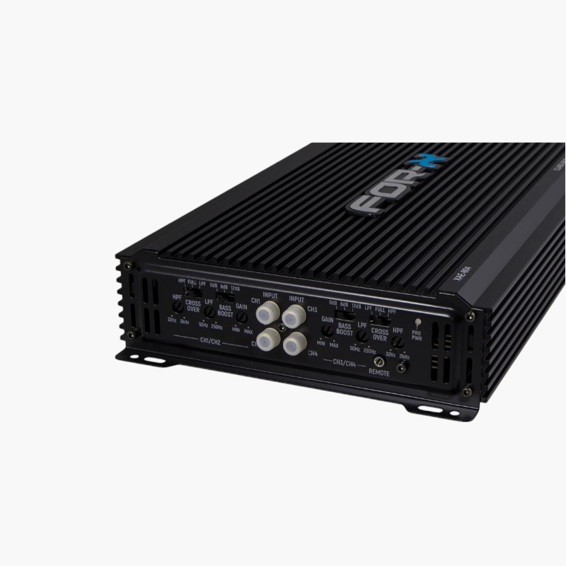 4-kanals slutsteg, bilsteg 4 kanal, bilförstärkare, förx slutsteg, 4 ch amplifier, bilstereo förstärkare, 4-kanals amp, hög effekt slutsteg, kraftfullt bilsteg, billjud slutsteg, RMS effekt förx, bilstereoslutsteg, audioförstärkare bil, billjud säffle