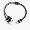 RCA splitter billjud, lågnivåsplitt, RCA Y-splitter, RCA splitter 1 hona 2 hanar, lågnivåkabel billjud, RCA kabel slutsteg, splitter slutsteg, 4Connect STAGE2, 4Connect RCA, billjud tillbehör, billjud Säffle