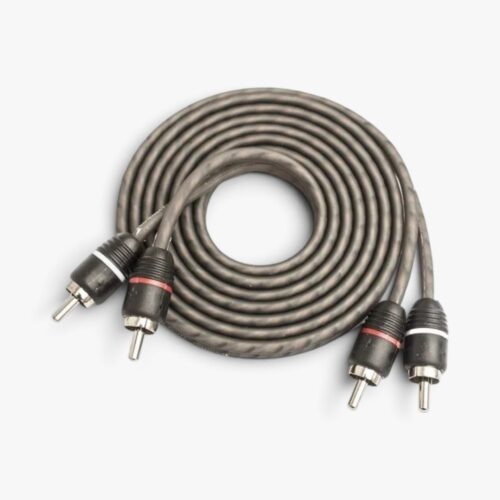 RCA lågnivåkabel billjud, lågnivåkabel 3,5m, RCA kabel 3,5m, RCA kabel billjud, lågnivåkabel slutsteg, signalkabel billjud, 2 kanal RCA kabel, 4Connect STAGE1, 4Connect RCA kabel, billjud tillbehör, billjud Säffle