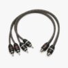 RCA splitter billjud, lågnivåsplitt, RCA Y-splitter, RCA splitter 1 hona 2 hanar, lågnivåkabel billjud, RCA splitter slutsteg, signalkabel billjud, 4Connect STAGE1, 4Connect RCA, billjud tillbehör, billjud Säffle
